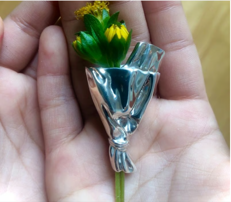 Flower Bouquet Brooch