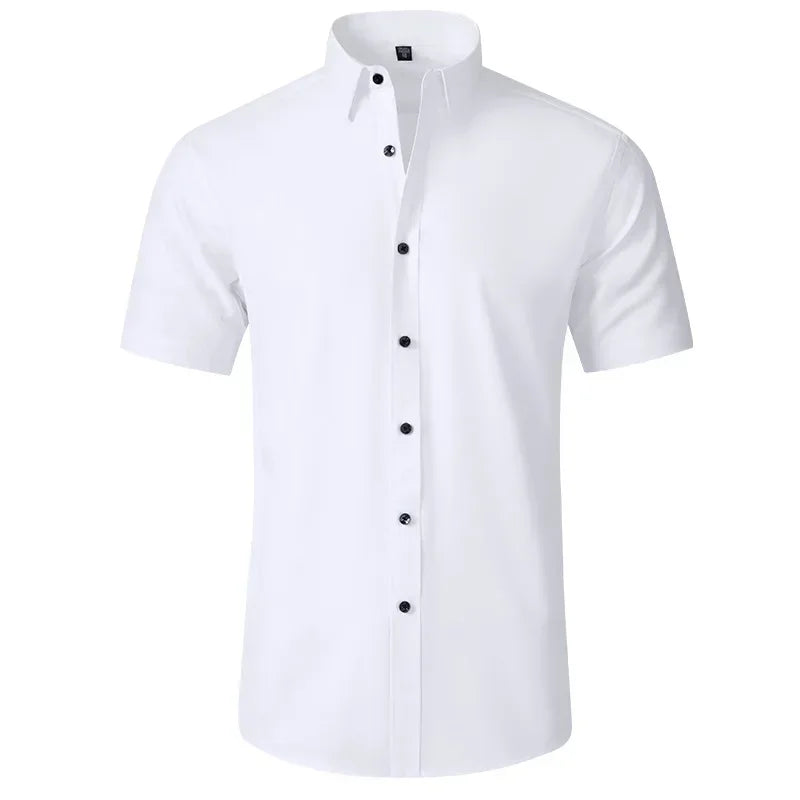Men's Super Stretchy Quick-Drying Breathable Dress Shirt