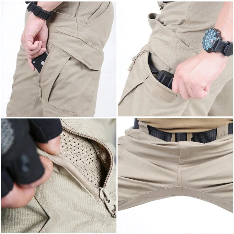 Men's Outdoor Tactical Breathable Waterproof Pants