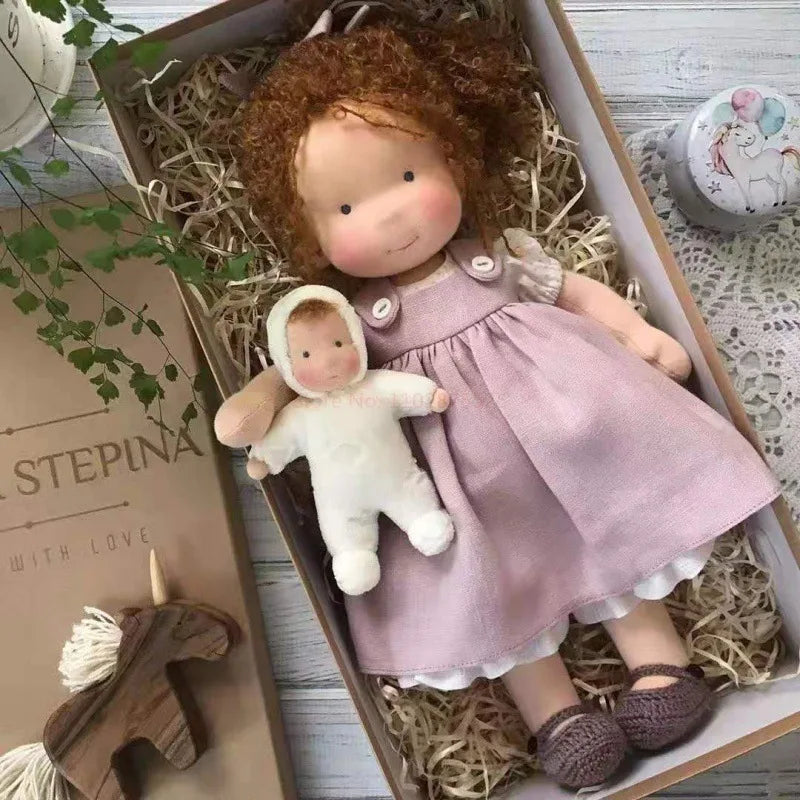 licemer handmade waldorf doll