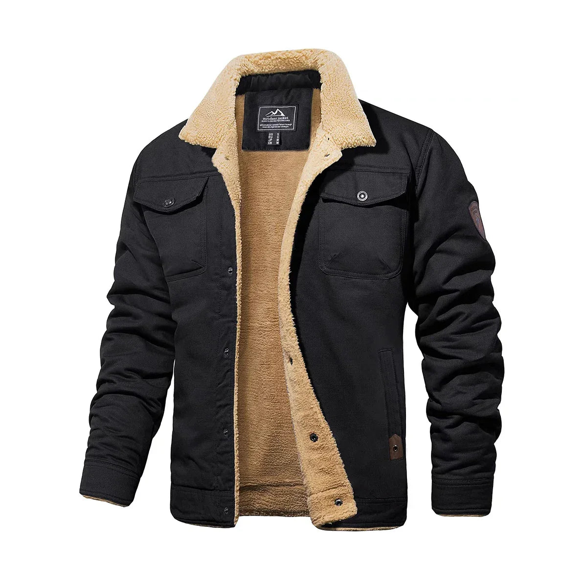 Men's Winter Jackets Sherpa Lined Jackets
