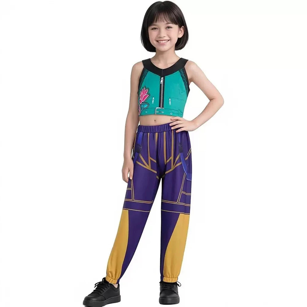 K-Pop Girl Costume Skirt Set💖 Role Play👻Demon Hunter