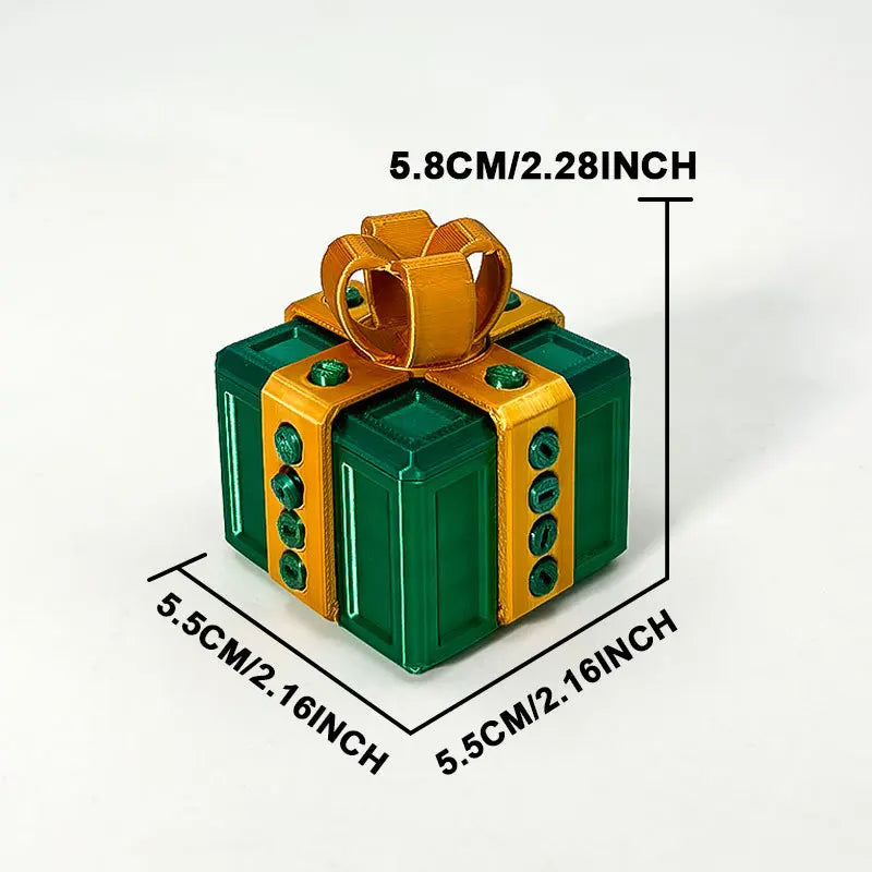 THE PRANK BOX-Annoying Gift Box with Screws, Middle Finger in a Box
