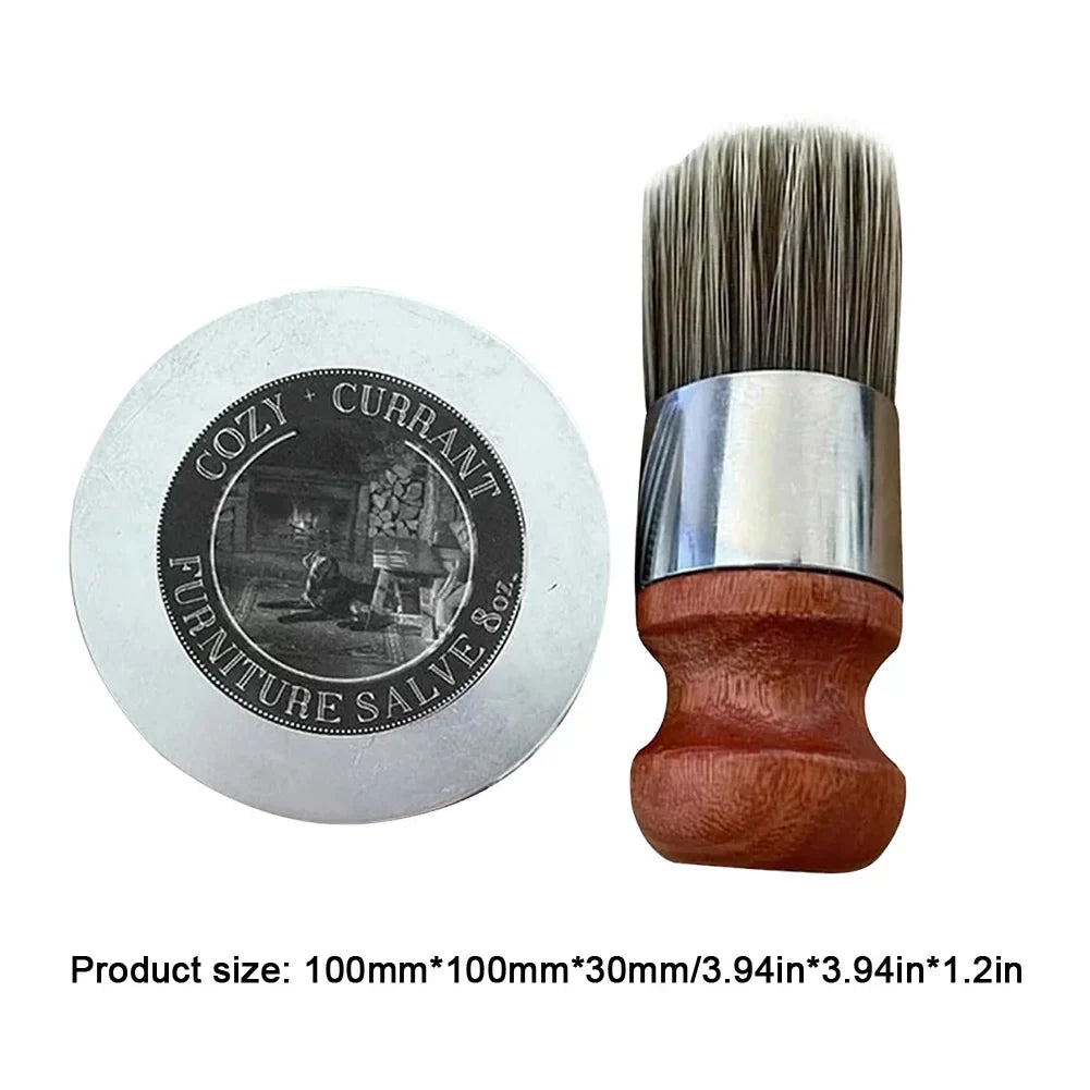 Leather & Furniture Repair Salve + Applicator Brush