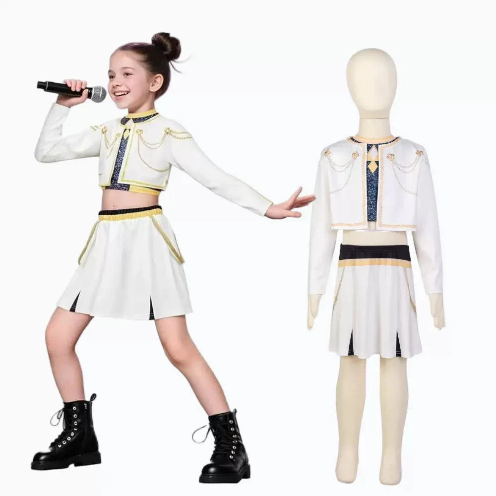 K-Pop Girl Costume Skirt Set💖 Role Play👻Demon Hunter