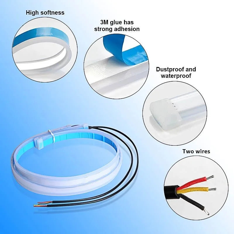 LED Flow Type Car Signal Light