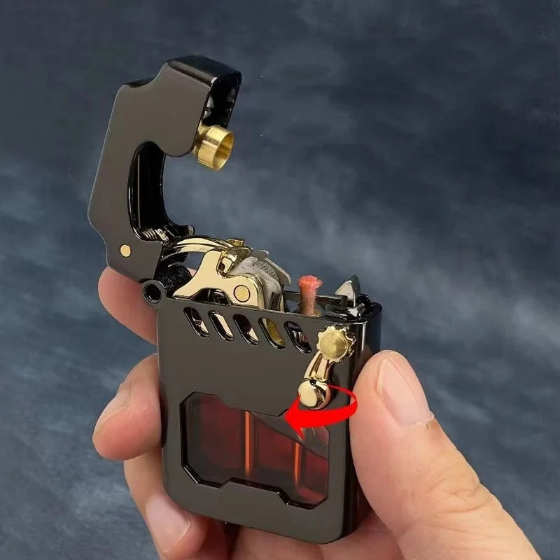 Mecha Metal Rocker Lighter