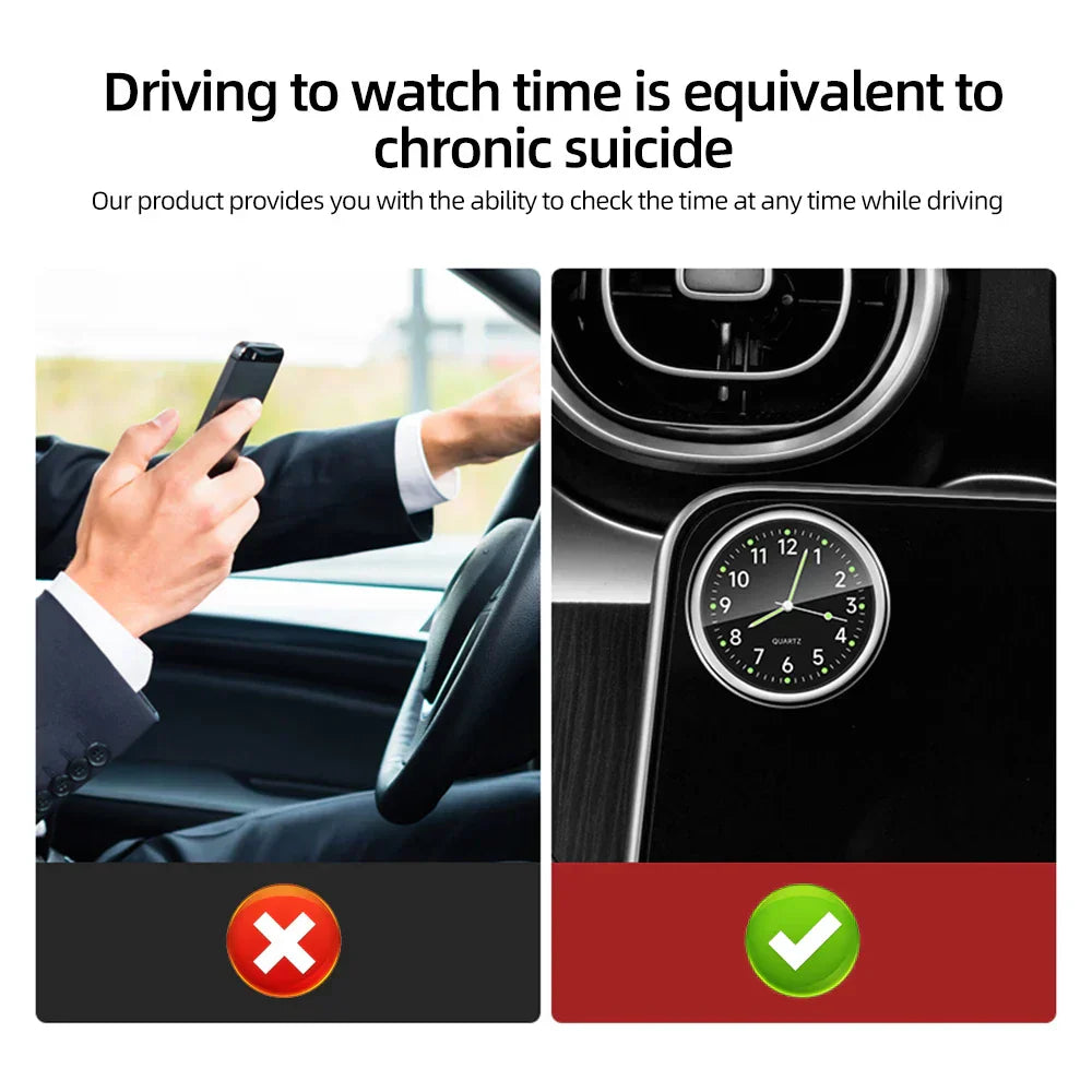 mini clock for car/motorcycle/Sewing machine