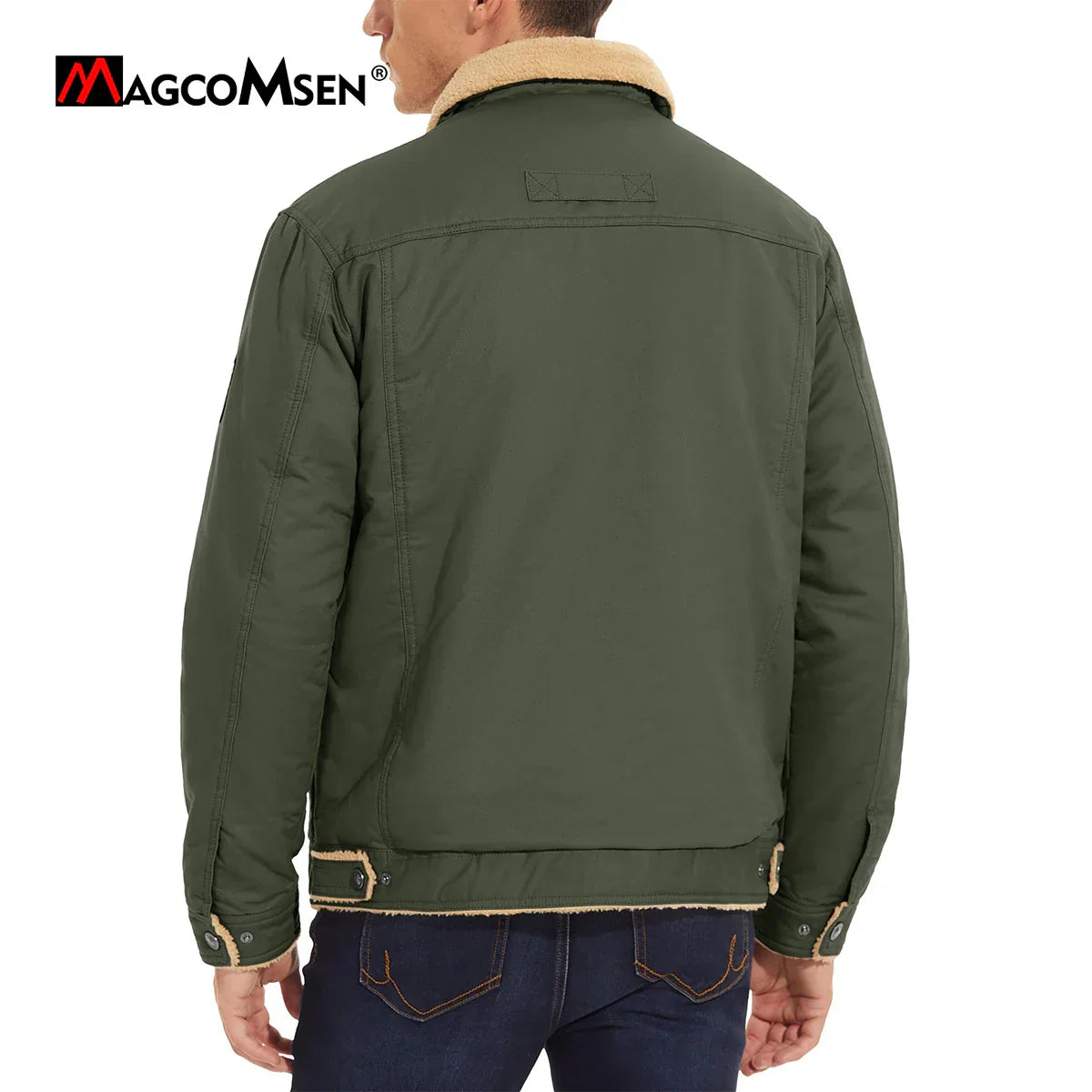Men's Winter Jackets Sherpa Lined Jackets