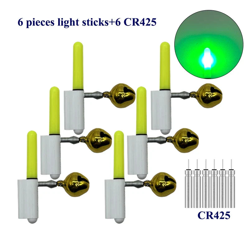 LED fishing lumina with fruit fishing with pocket bell