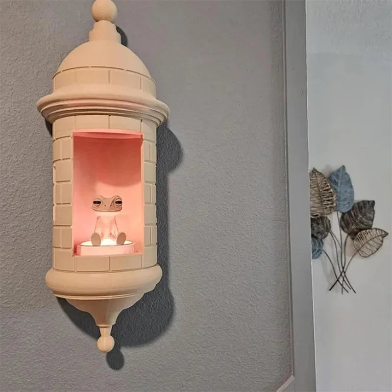 Puerto Rican Garita Wall Coqui Lamp
