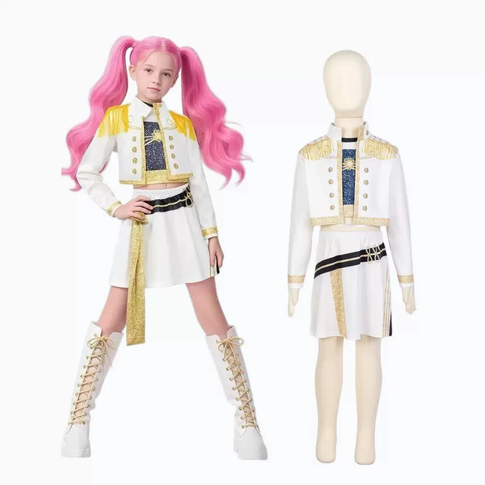 K-Pop Girl Costume Skirt Set💖 Role Play👻Demon Hunter