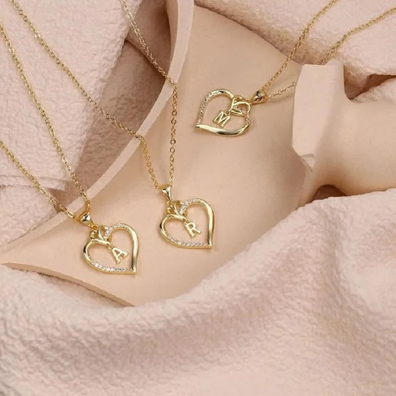 Initial Necklace "Love"