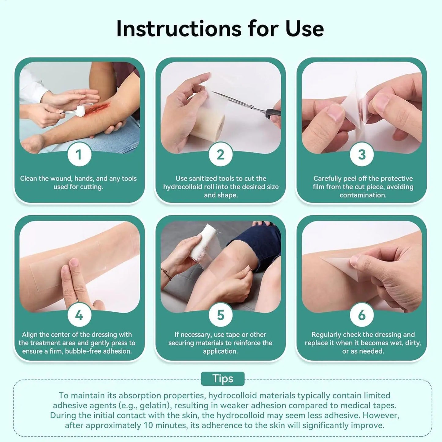 DERMTAPE Hydrocolloid Roll For Acne & Scarring
