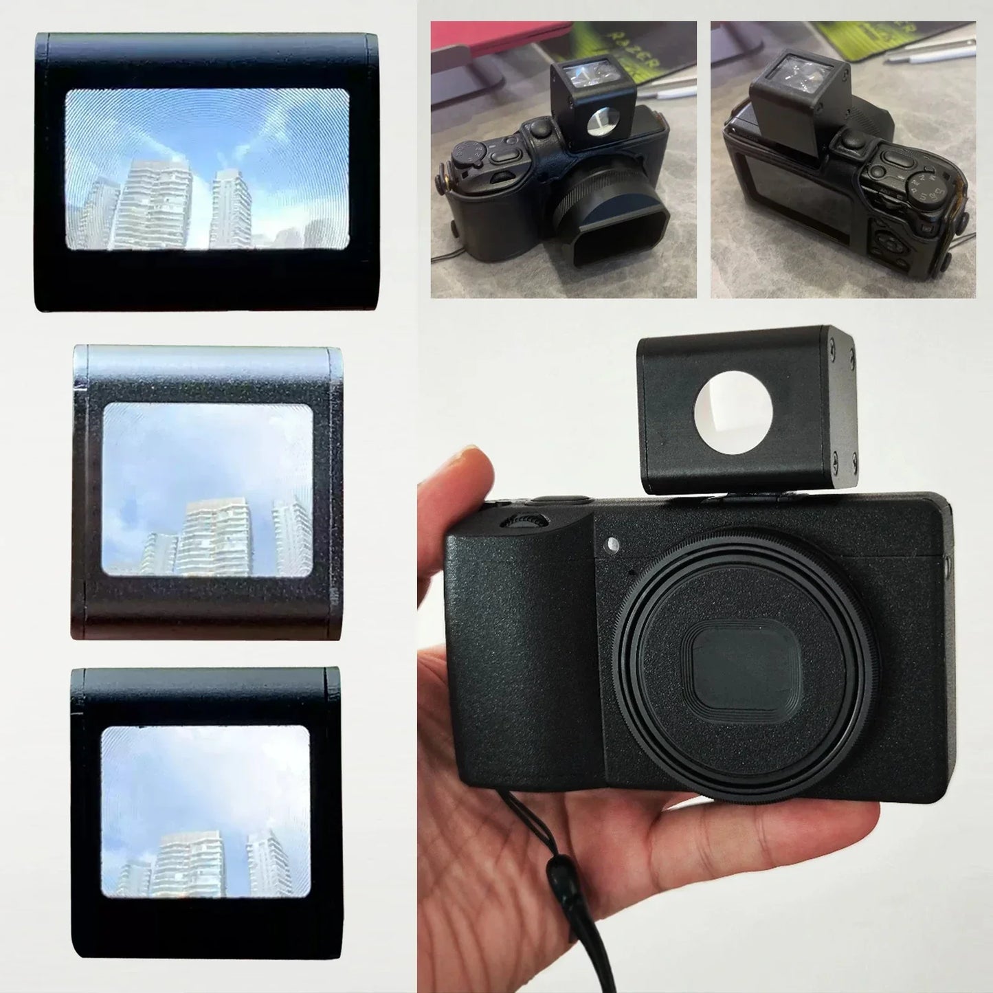 Metal waist-level viewfinder optical handmade camera / micro single / SLR suitable