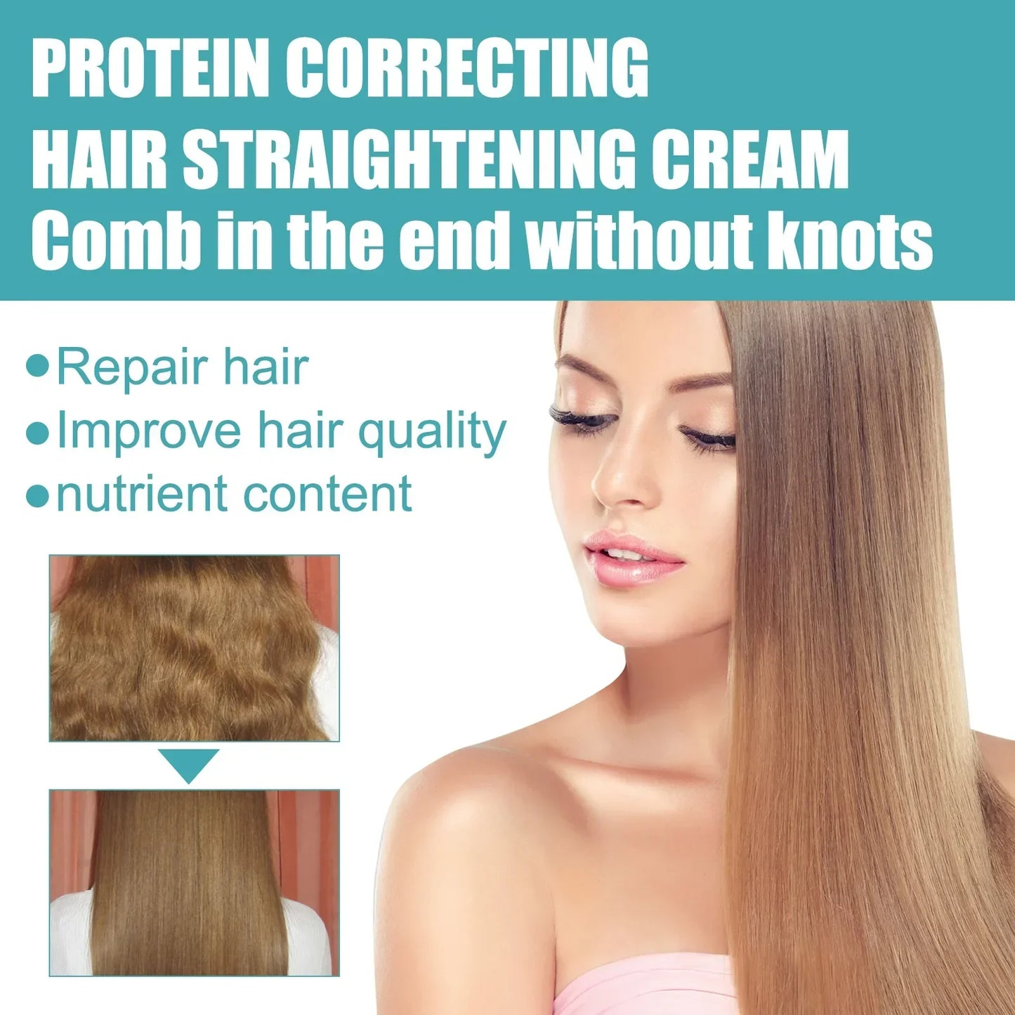 Keratin Correcting Hair Straightening Cream