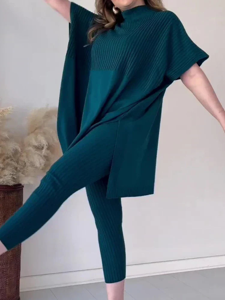 Knitted Two-piece Set