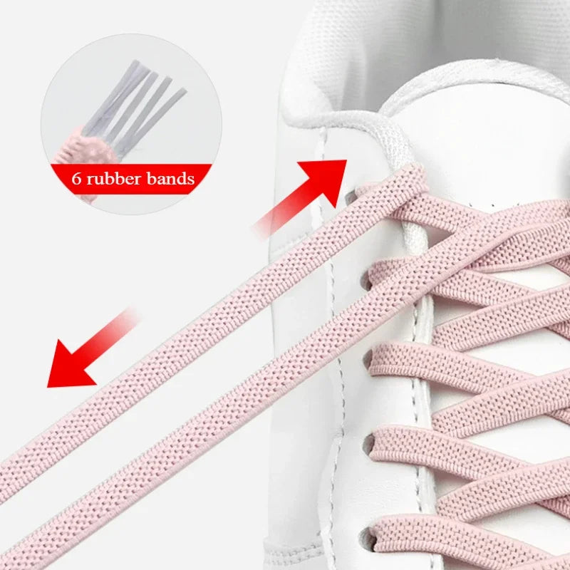 Magnetic Lazy Shoelace Metal Buckle