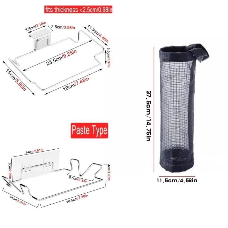 Hanging Plastic Bag Organizer