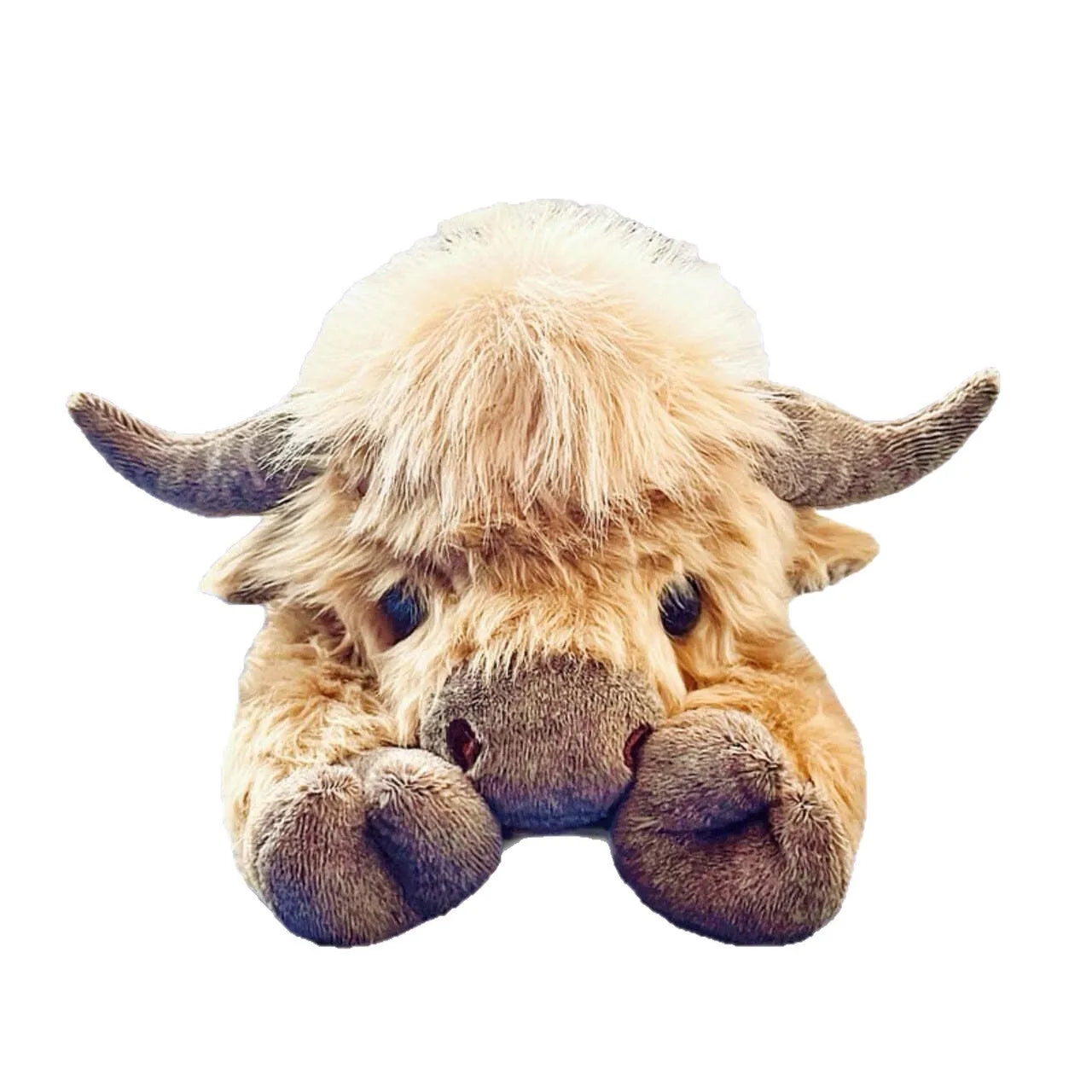 Cute Cartoon Highland Cow Cuddly Toy