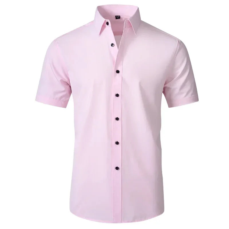 Men's Super Stretchy Quick-Drying Breathable Dress Shirt