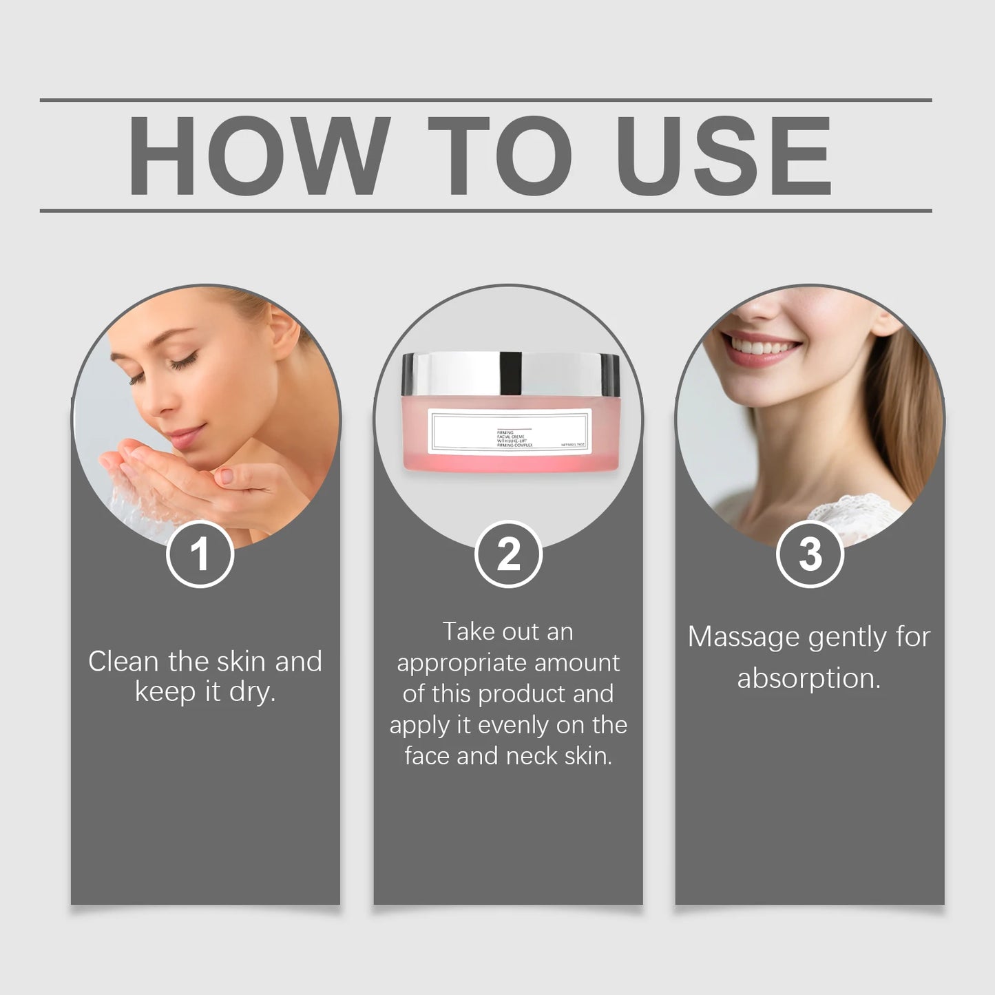 Lift Firming Facial Crème, Anti-Gravity Moisturizing Cream, Skin Contouring & Hydration