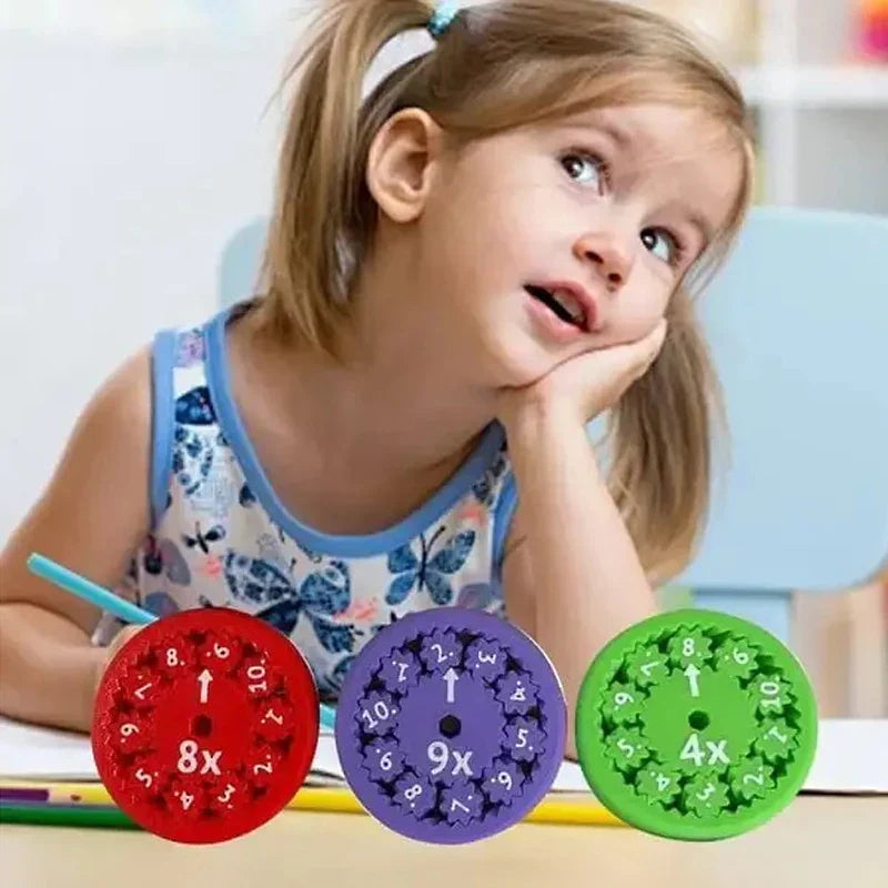 Math Facts Fidget Spinners
