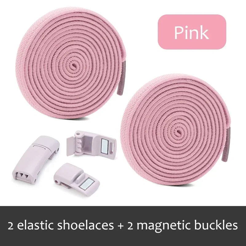 Magnetic Lazy Shoelace Metal Buckle