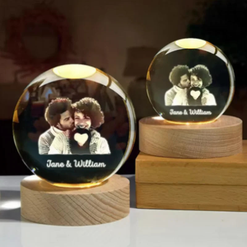 Personalized Photo & Video Memory Orb