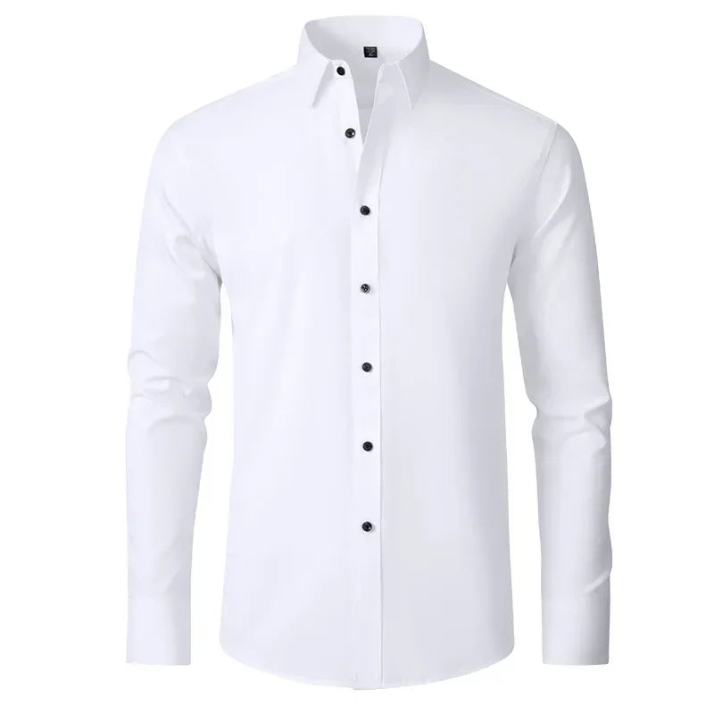 Men's Super Stretchy Quick-Drying Breathable Dress Shirt