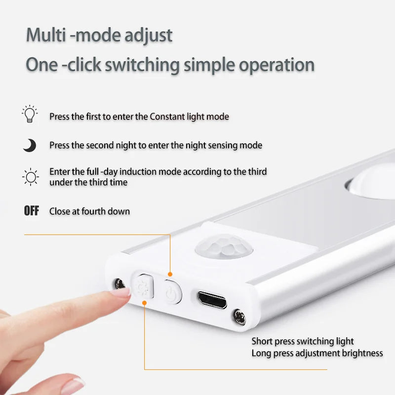 LED Motion Sensor Cabinet Light