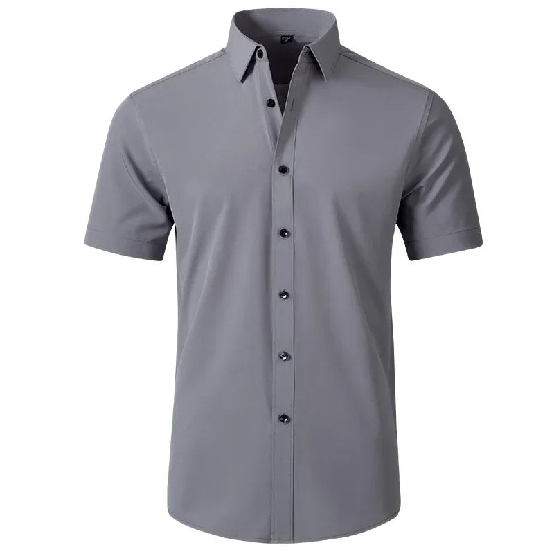 Men's Super Stretchy Quick-Drying Breathable Dress Shirt