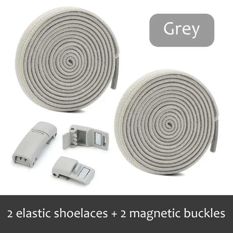 Magnetic Lazy Shoelace Metal Buckle