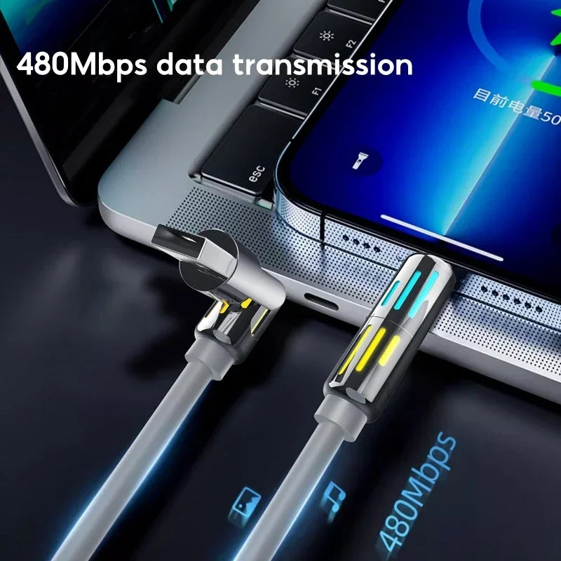 Mfish 240W 4-in-1 Universal Fast Charging Cable (+Free Storage Bag)