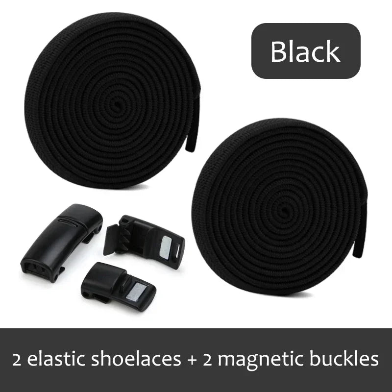 Magnetic Lazy Shoelace Metal Buckle