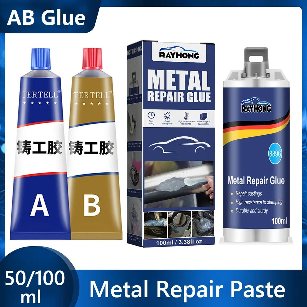 Metal repair glue