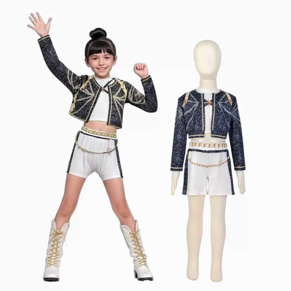 K-Pop Girl Costume Skirt Set💖 Role Play👻Demon Hunter