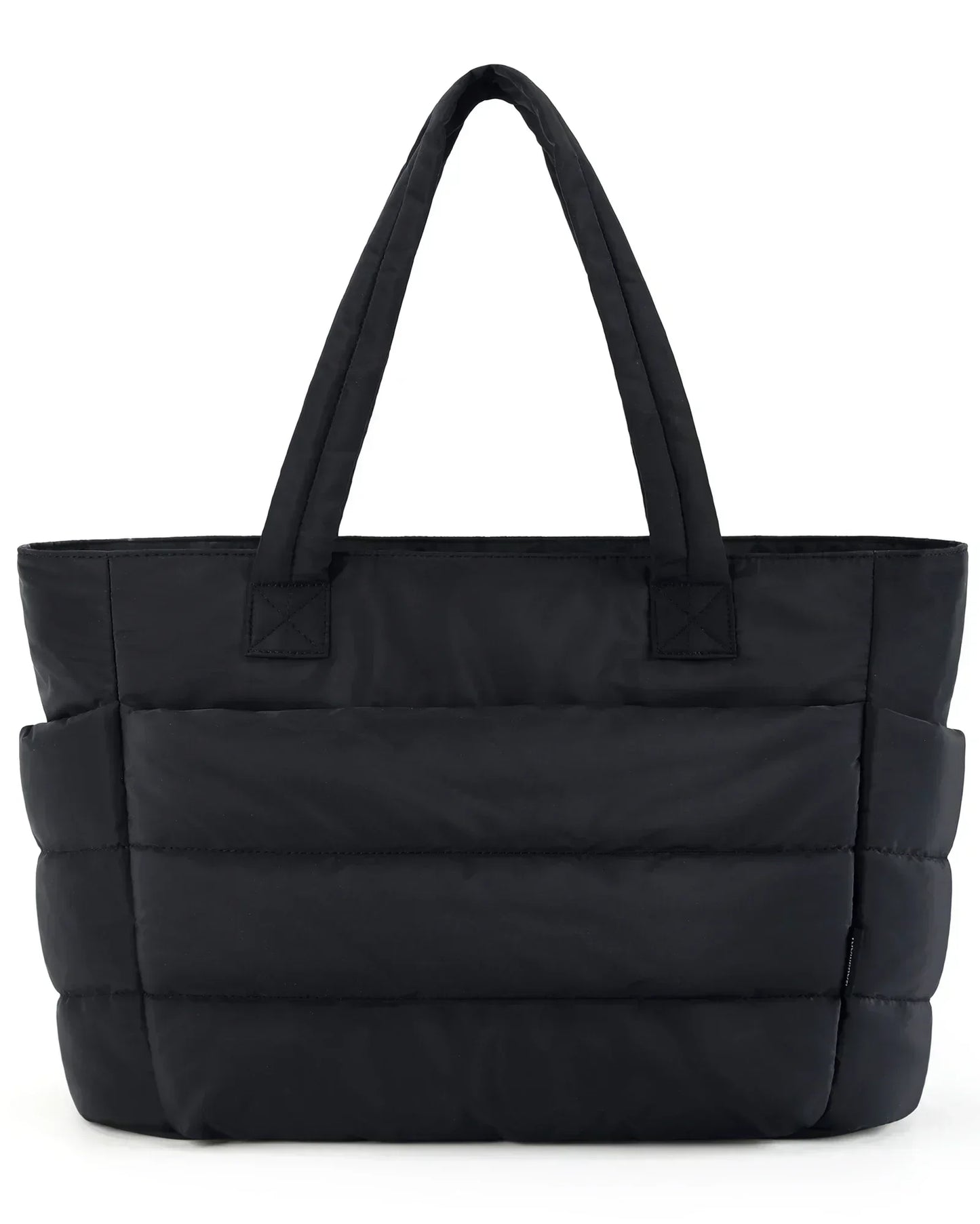 Large Puffe Tote Bag with Zipper