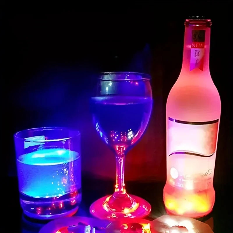 Led Car Logo Cup Lights