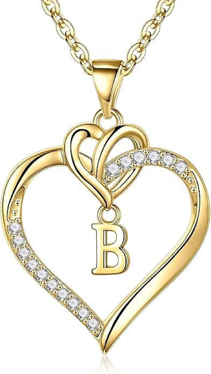 Initial Necklace "Love"
