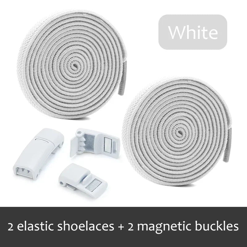 Magnetic Lazy Shoelace Metal Buckle