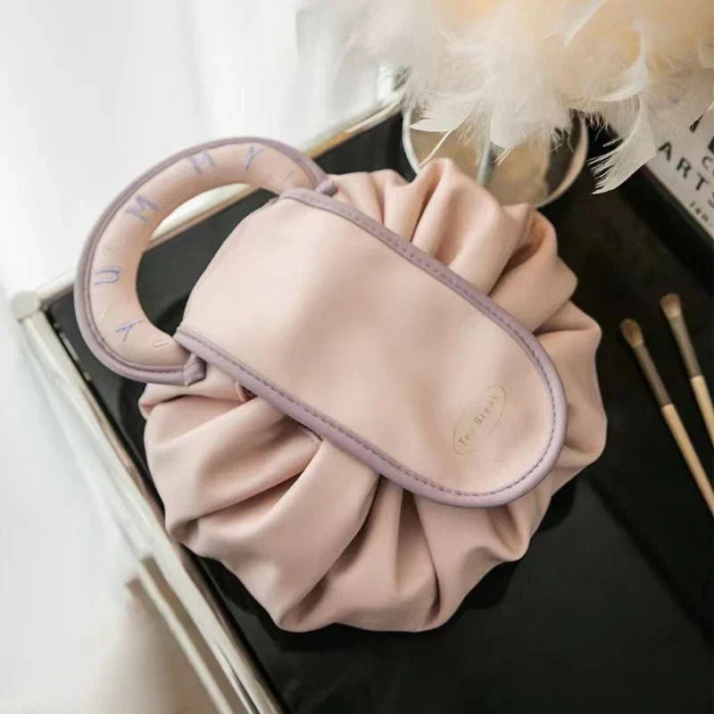 Lazy Drawstring Makeup Fashion Handbag