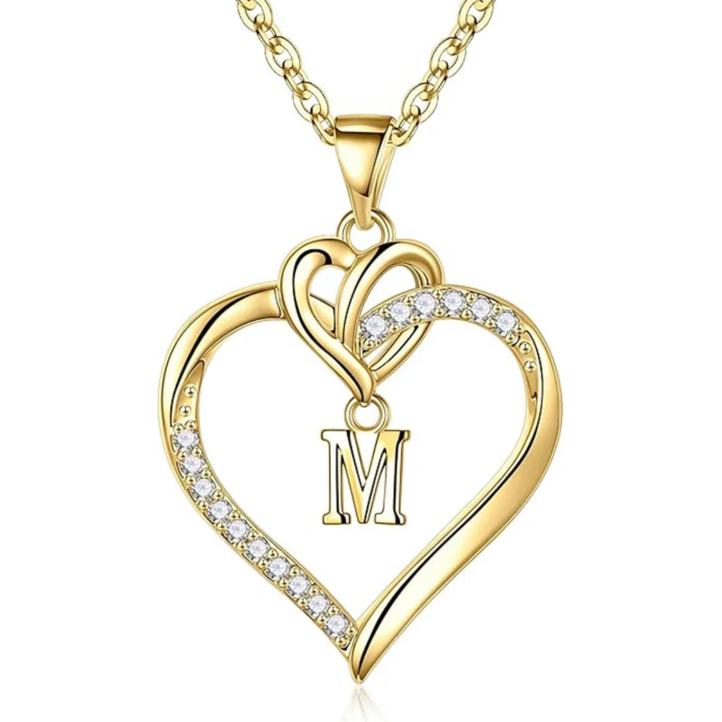 Initial Necklace "Love"
