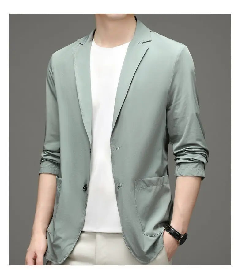 Men's Summer Lightweight Fashion Blazer