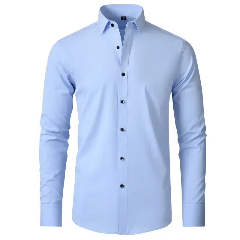 Men's Super Stretchy Quick-Drying Breathable Dress Shirt
