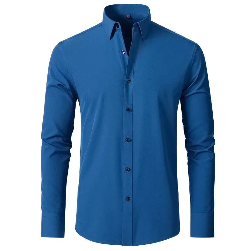 Men's Super Stretchy Quick-Drying Breathable Dress Shirt