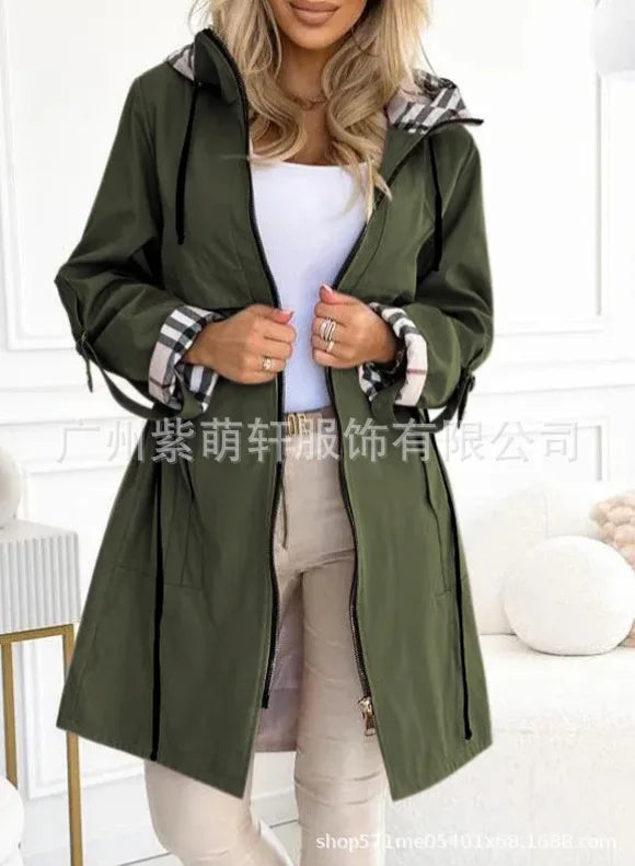 Fashion Trench Coat Woman