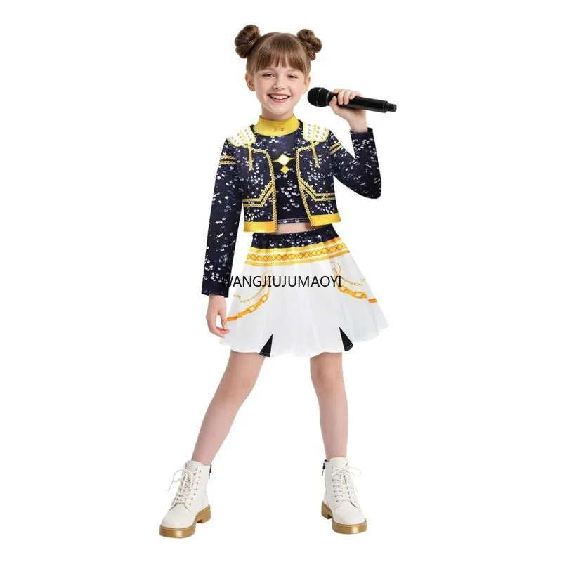 K-Pop Girl Costume Skirt Set💖 Role Play👻Demon Hunter