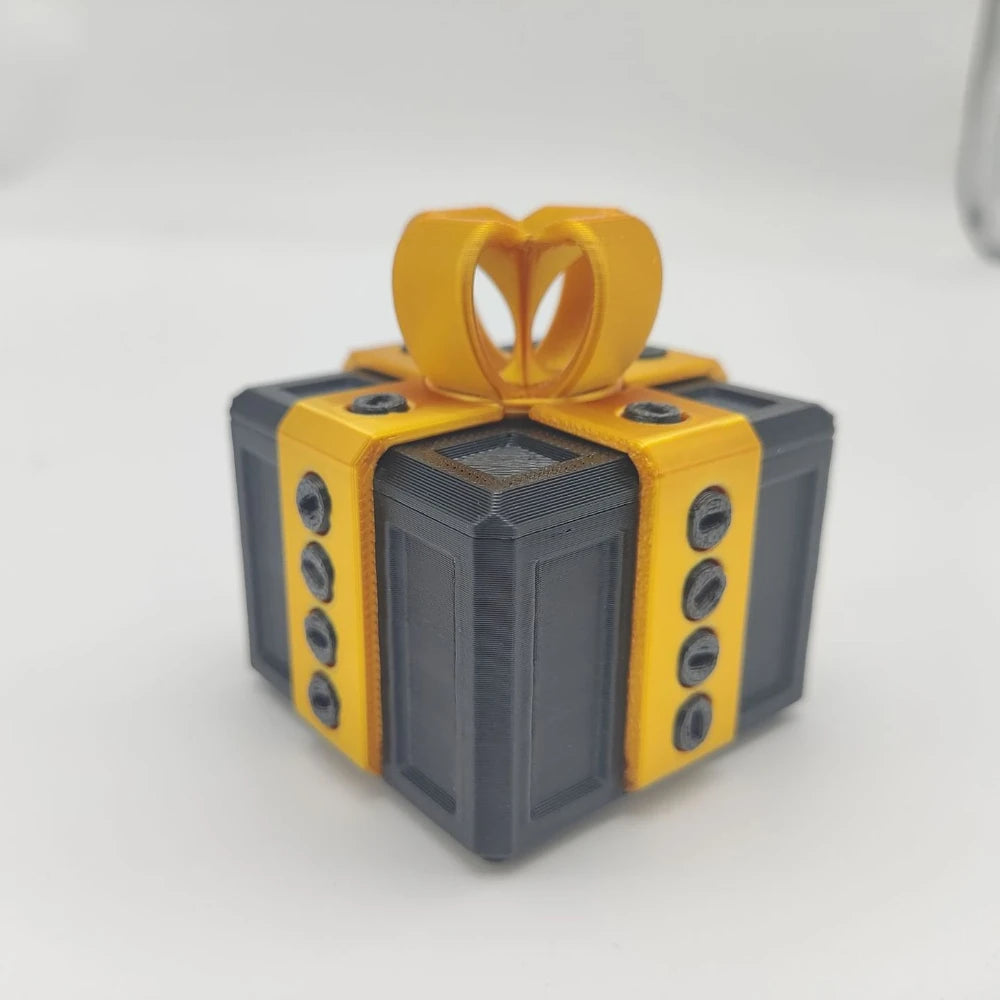 THE PRANK BOX-Annoying Gift Box with Screws, Middle Finger in a Box