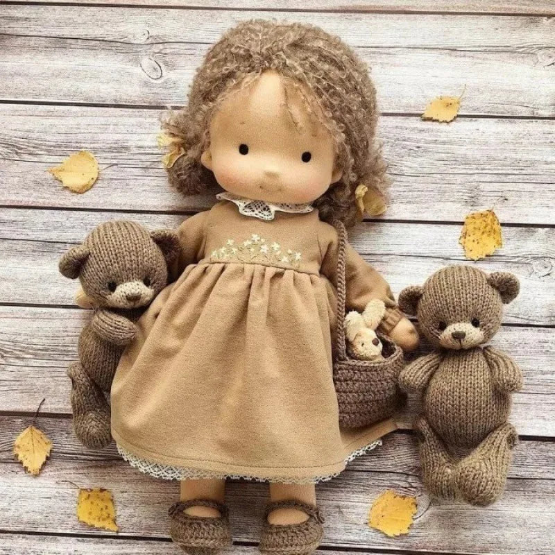 licemer handmade waldorf doll